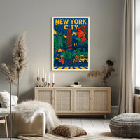 Vibrant New York City Poster