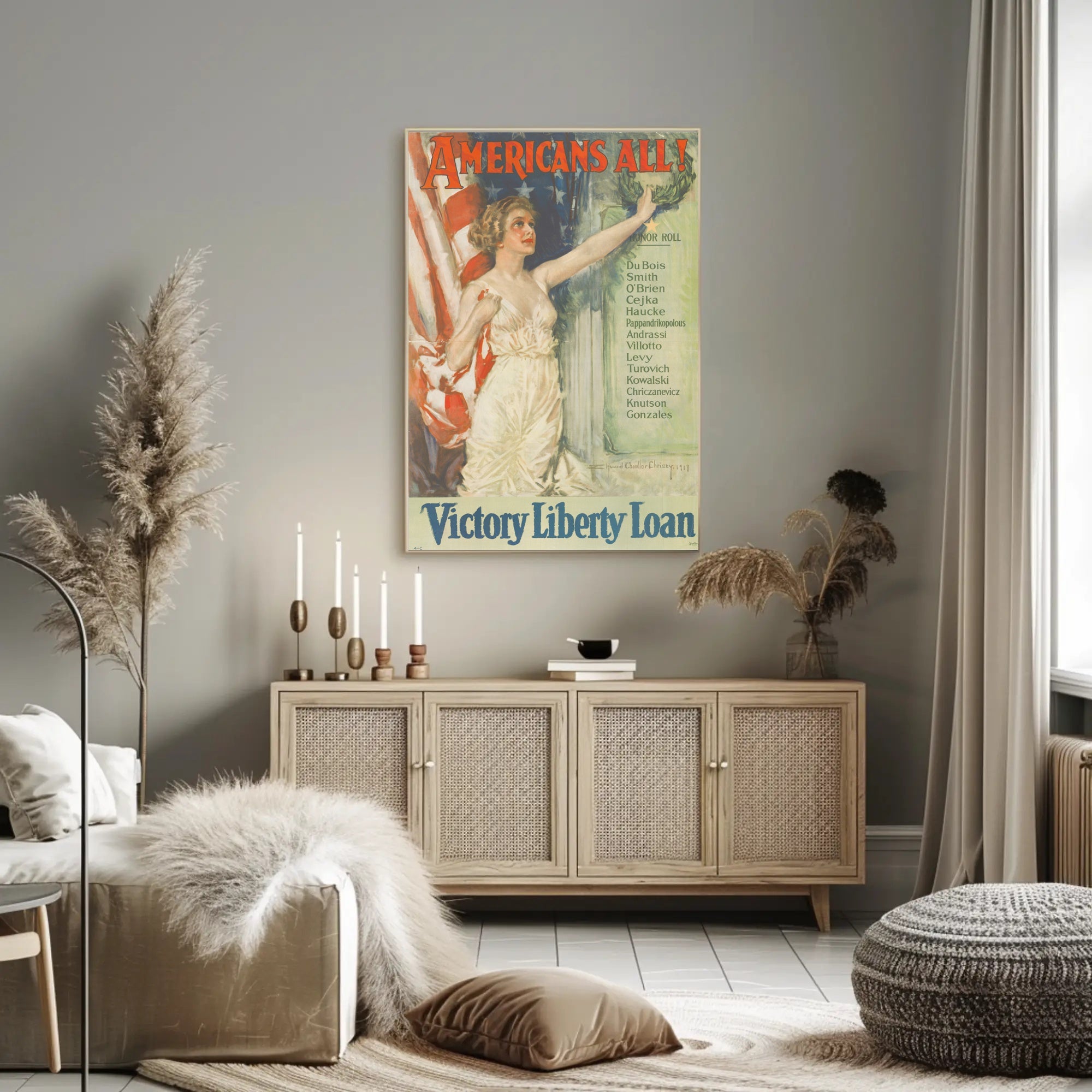 Victory Liberty Loan World War I Propaganda Poster
