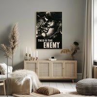 This is the Enemy Poster PosterGoat