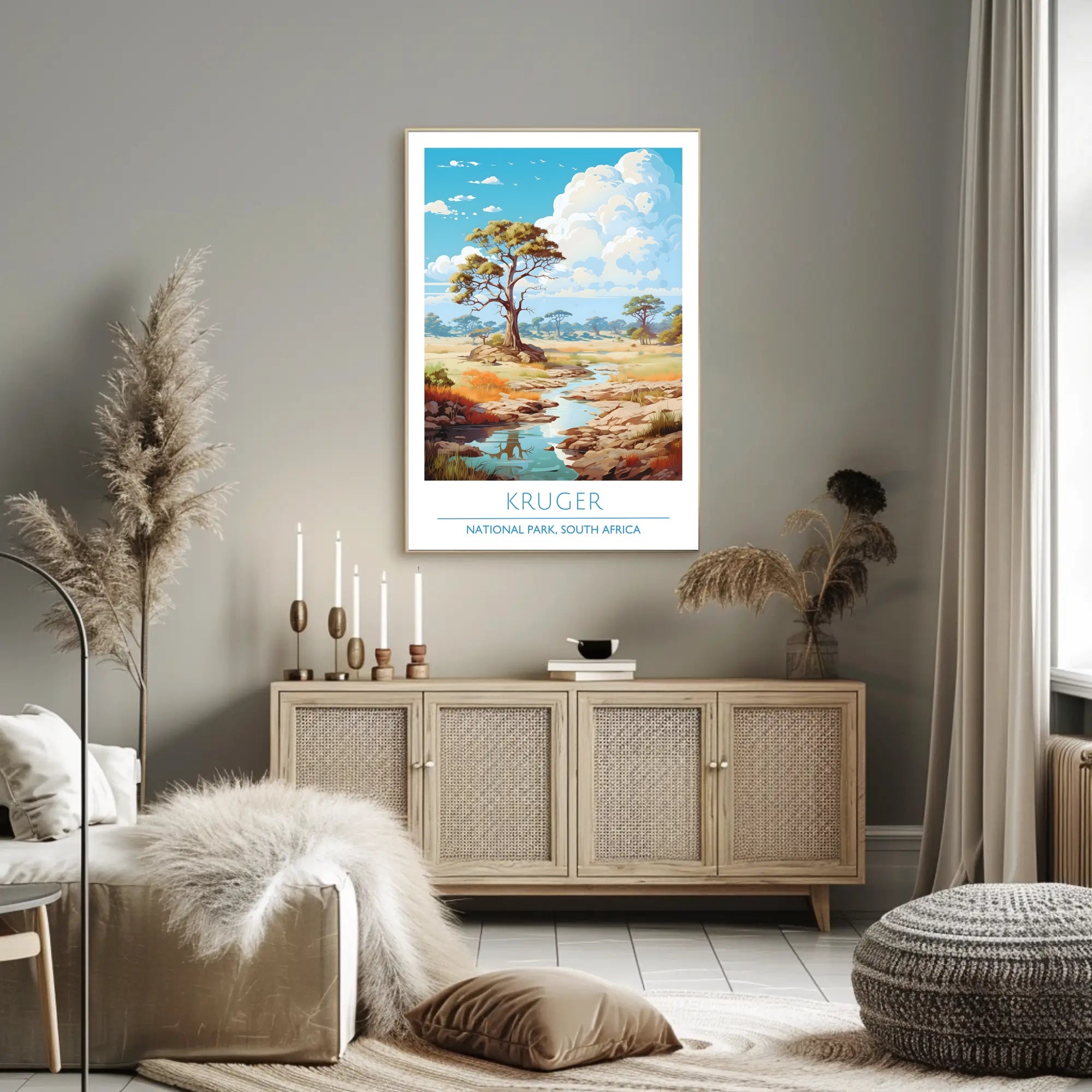 Kruger National Park Poster