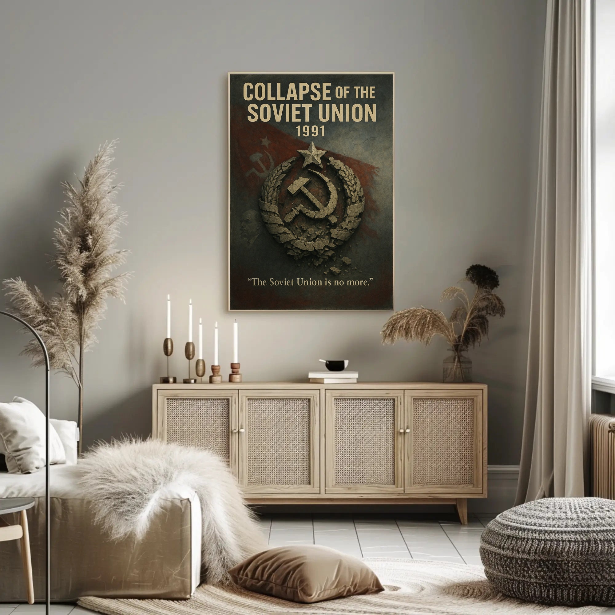 Collapse of the Soviet Union Poster PosterGoat