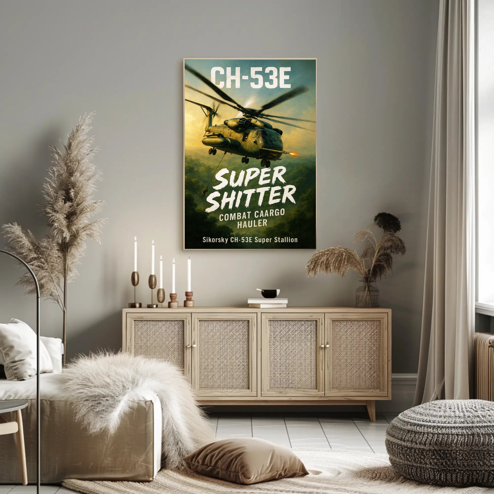 CH-53E Super Stallion Poster PosterGoat