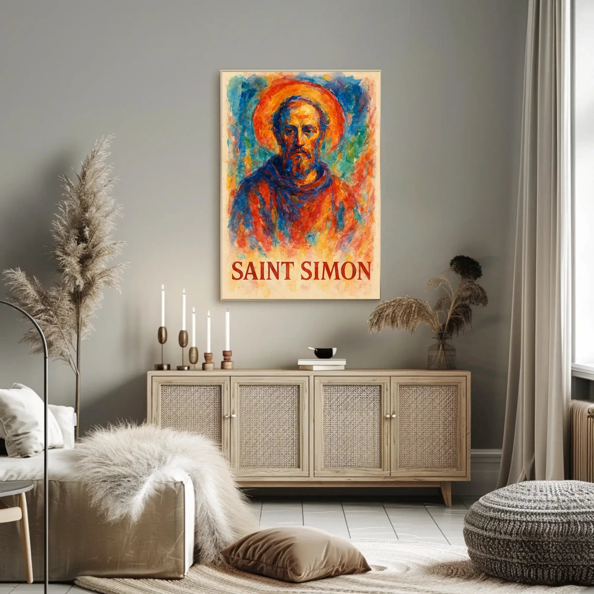 Saint Simon Poster
