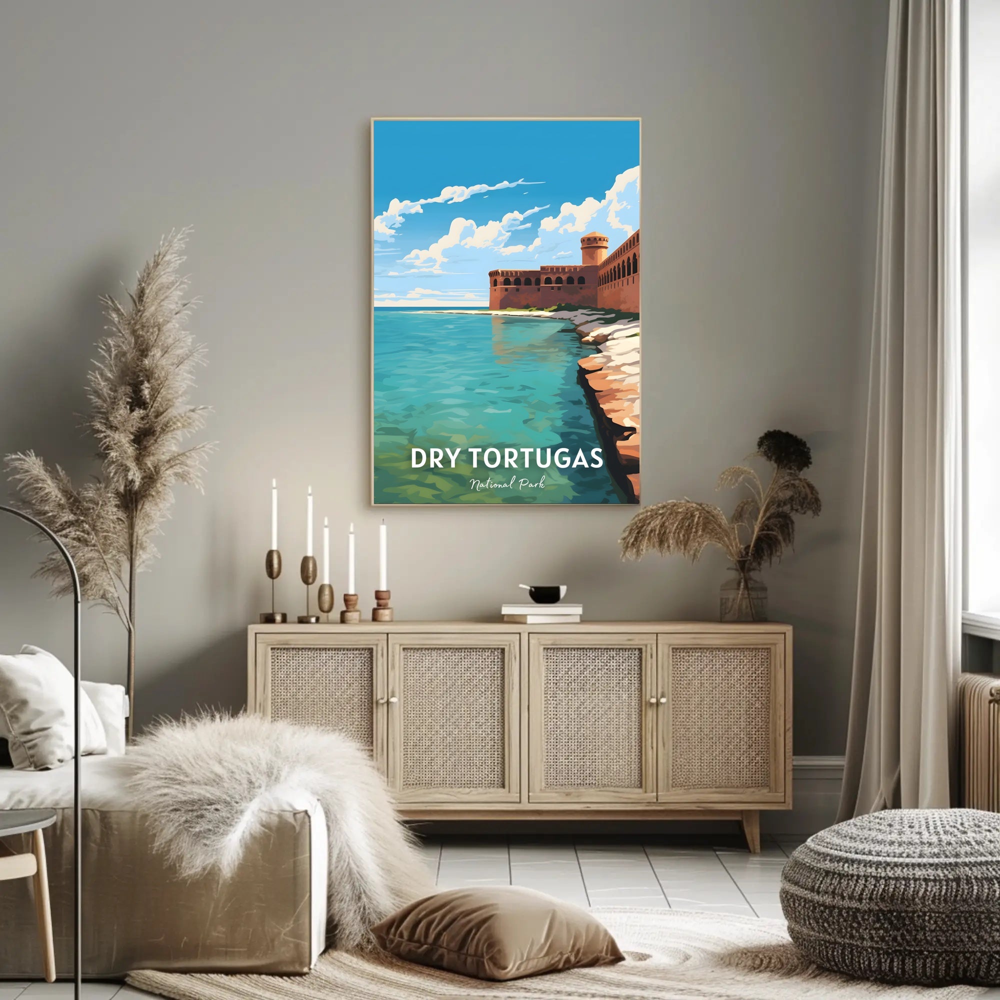 Dry Tortugas Scenic Adventure National Park Poster