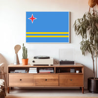 Aruba Flag Poster