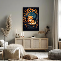 Enchanted Autumn Fox Art Print