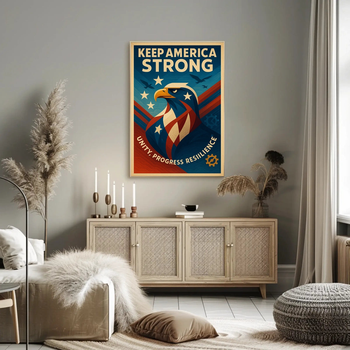 Keep America Strong Poster