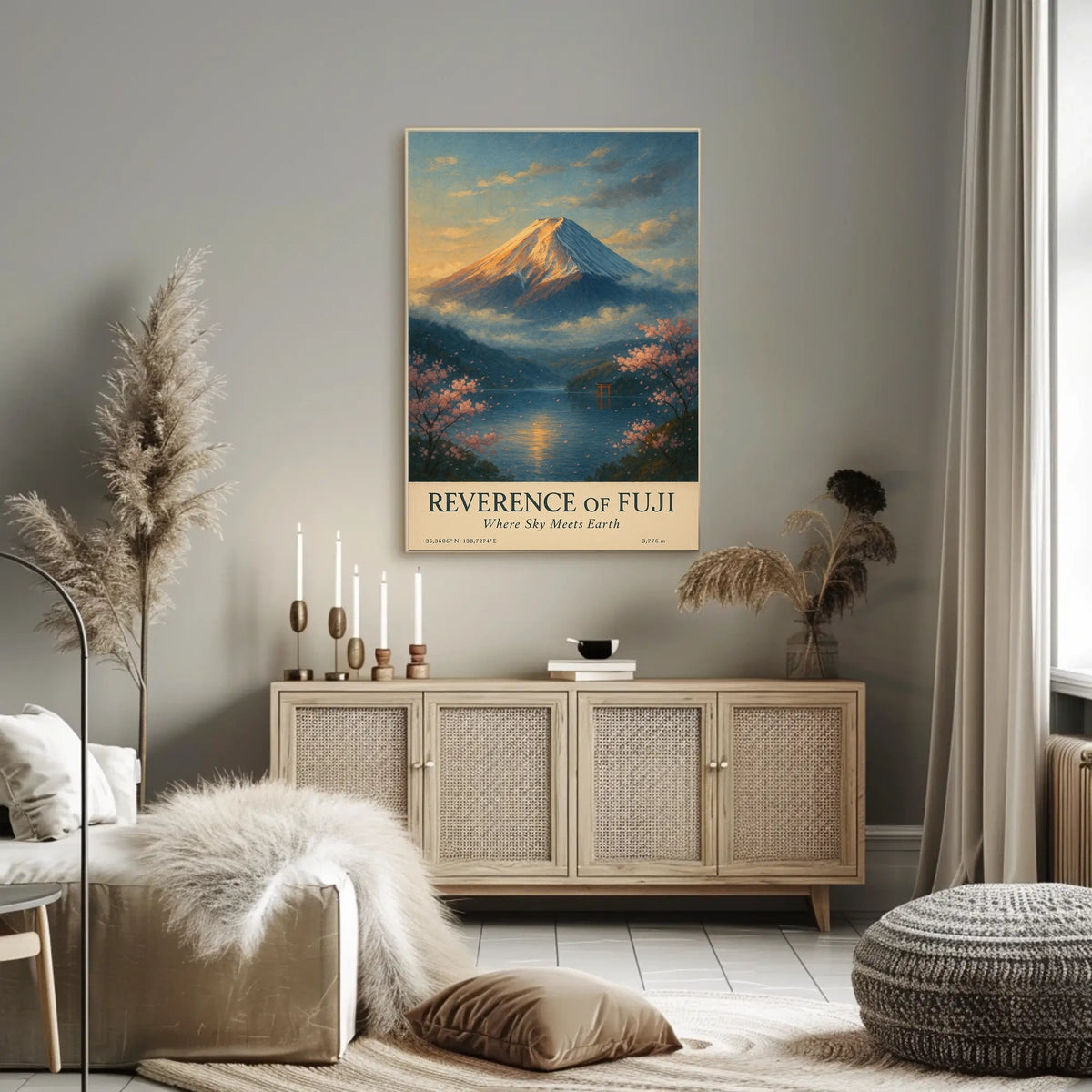 Reverence of Fuji Poster