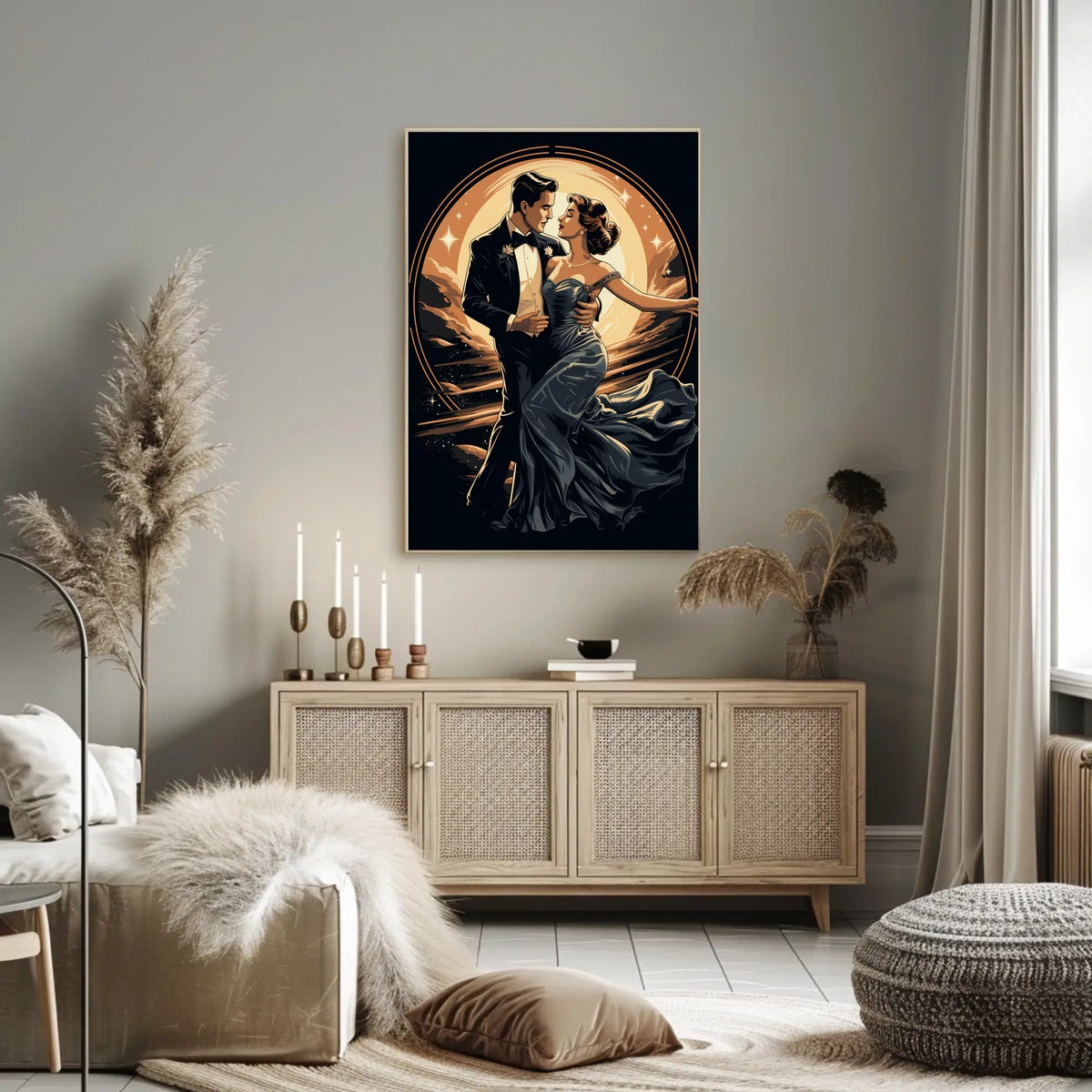 Timeless Romance Under the Stars Poster