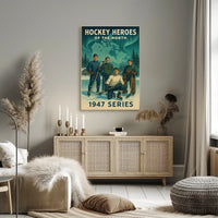 Hockey Heroes of the North 1947 Series Poster