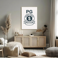 Money Back Guarantee Poster PosterGoat