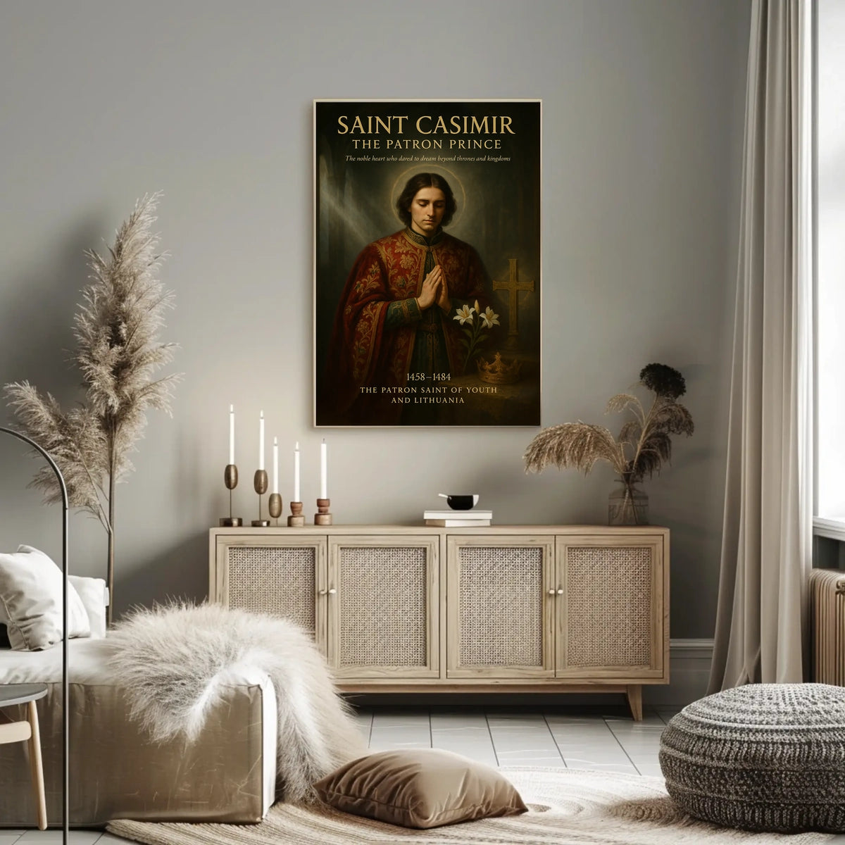 Saint Casimir The Patron Prince Poster