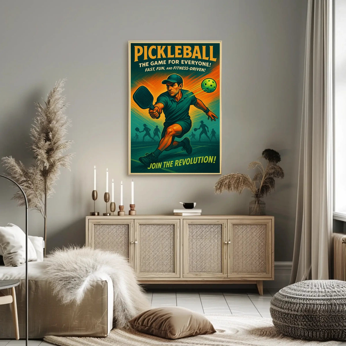 Pickleball Revolution Poster