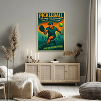 Pickleball Revolution Poster