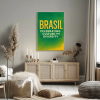 Celebrating Culture and Diversity in Brasil Poster