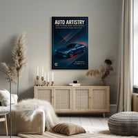 Auto Artistry Exhibition Poster