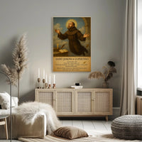 Saint Joseph of Cupertino Religious Levitation Heritage Poster