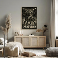Ice-Skating Romance Poster