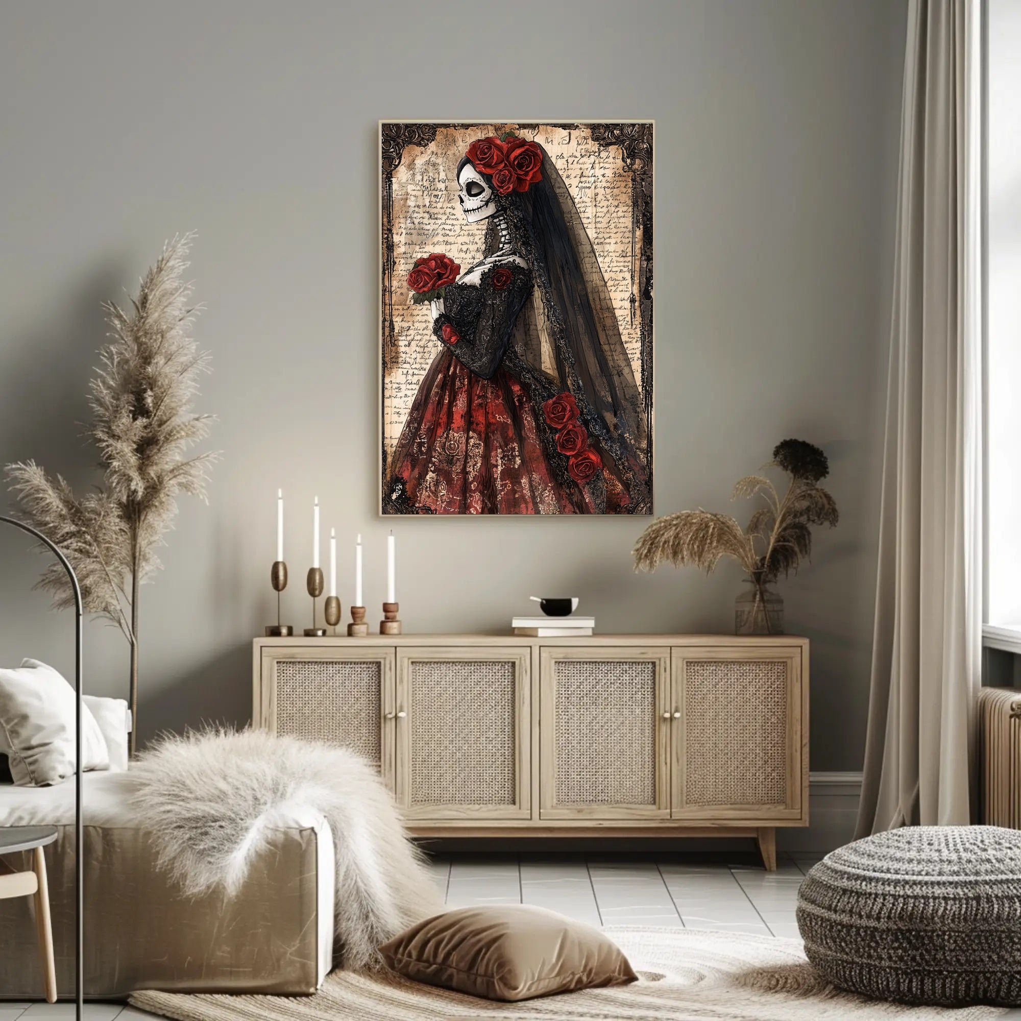 La Catrina Elegance Poster
