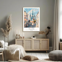 Scenic View of Tallinn Poster PosterGoat