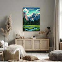 Yosemite National Park Poster