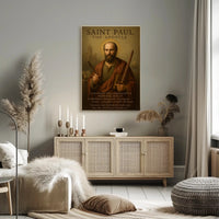 Saint Paul Renaissance Artwork Historical or Presidential Poster