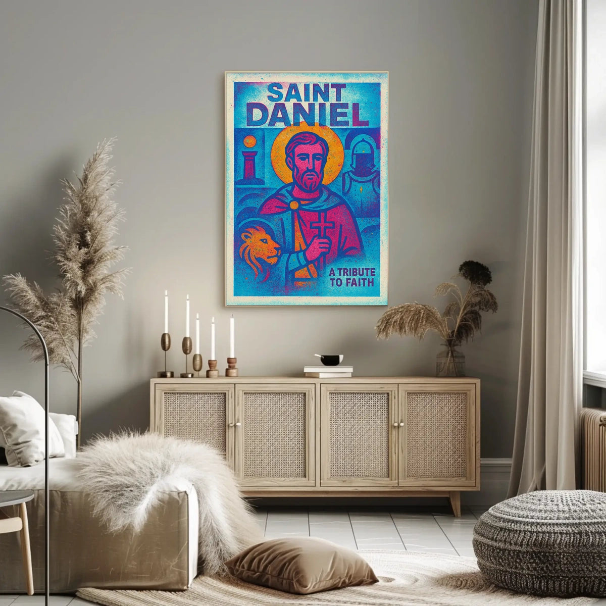 Saint Daniel A Tribute to Faith Poster