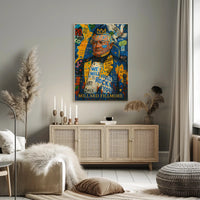 Millard Fillmore Abstract Artistic Poster