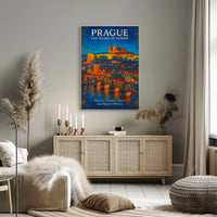 Prague The Heart of Europe Poster