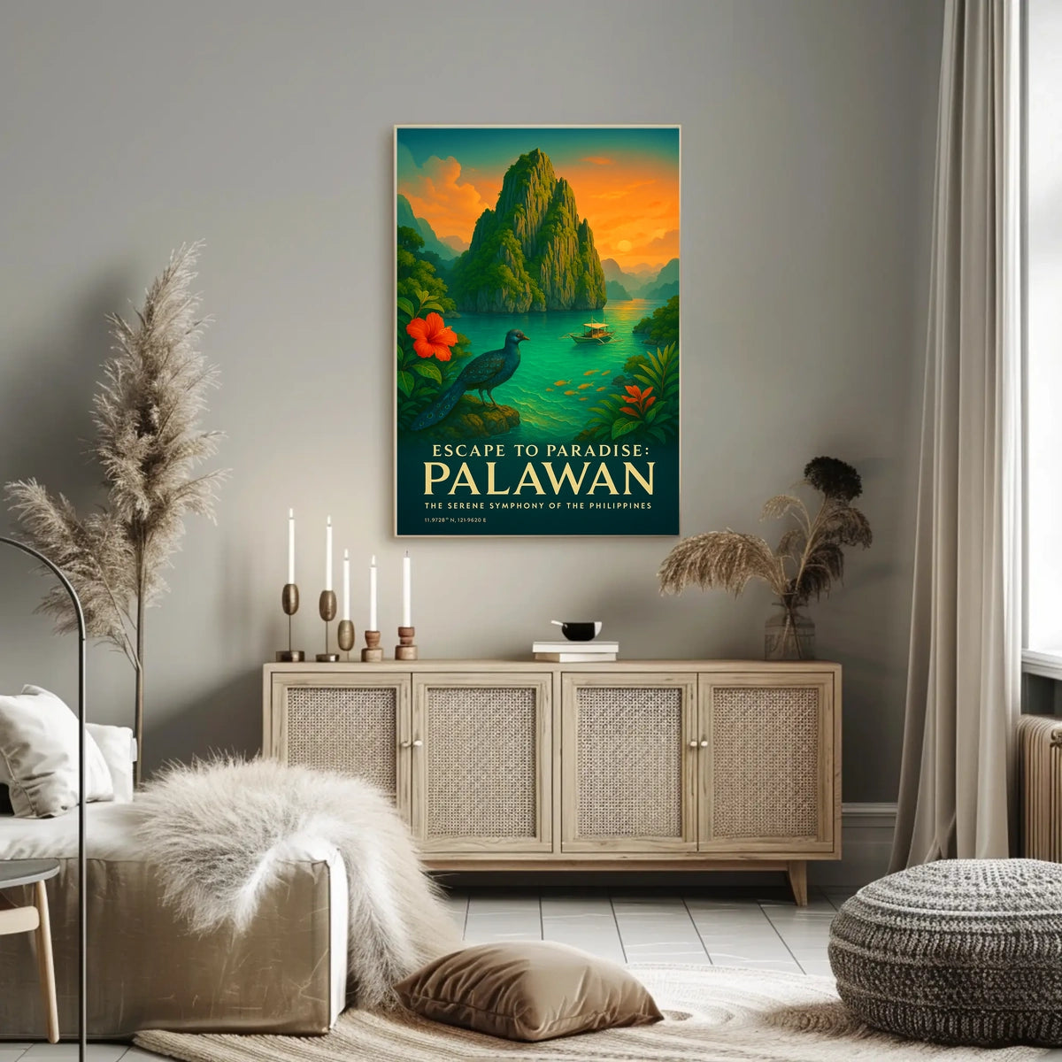 Escape to Paradise Palawan Poster