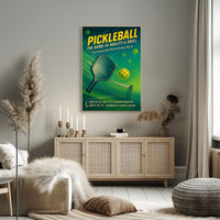 Pickleball Championship Invitation Poster
