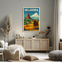 Oklahoma Landscape Poster