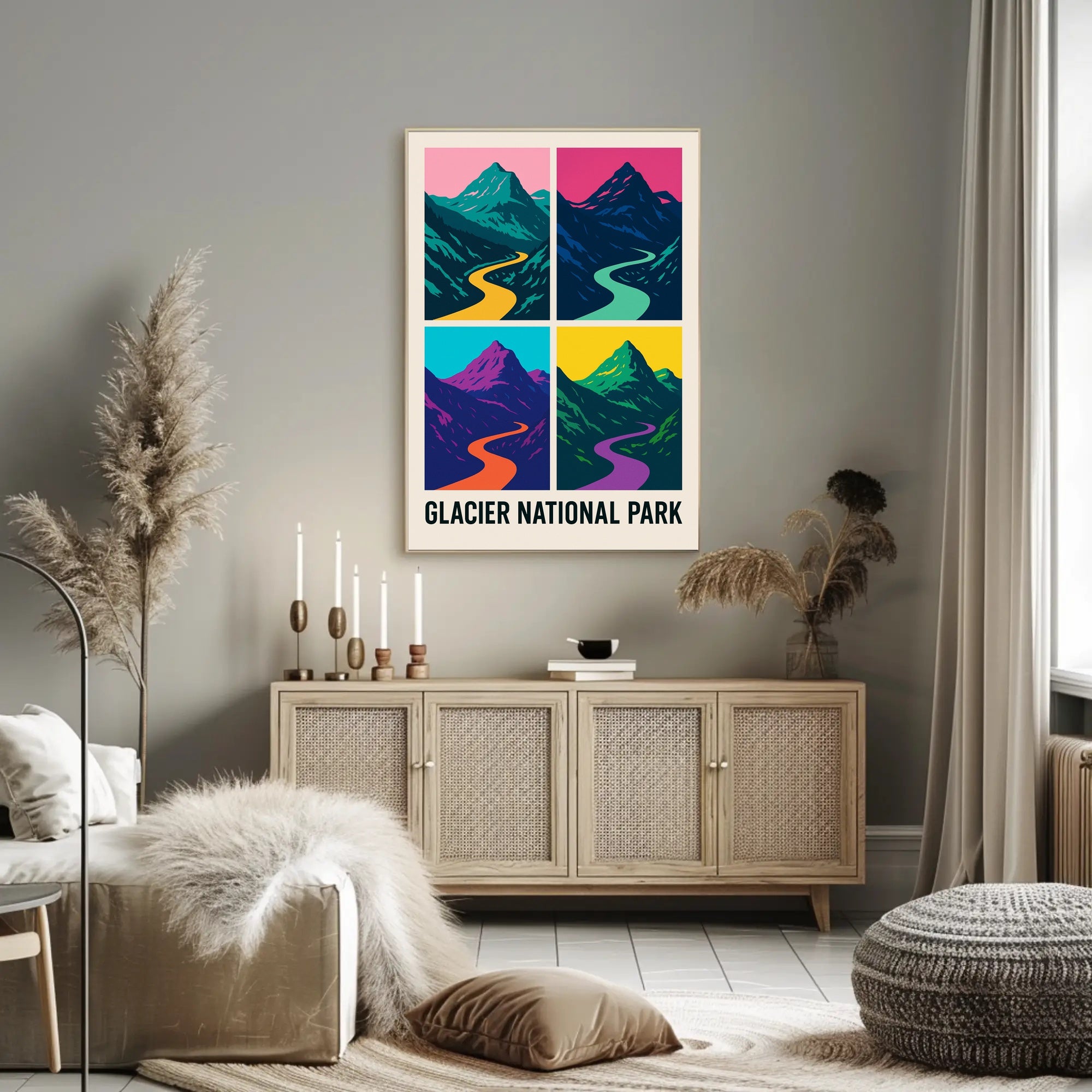 Glacier National Park Poster