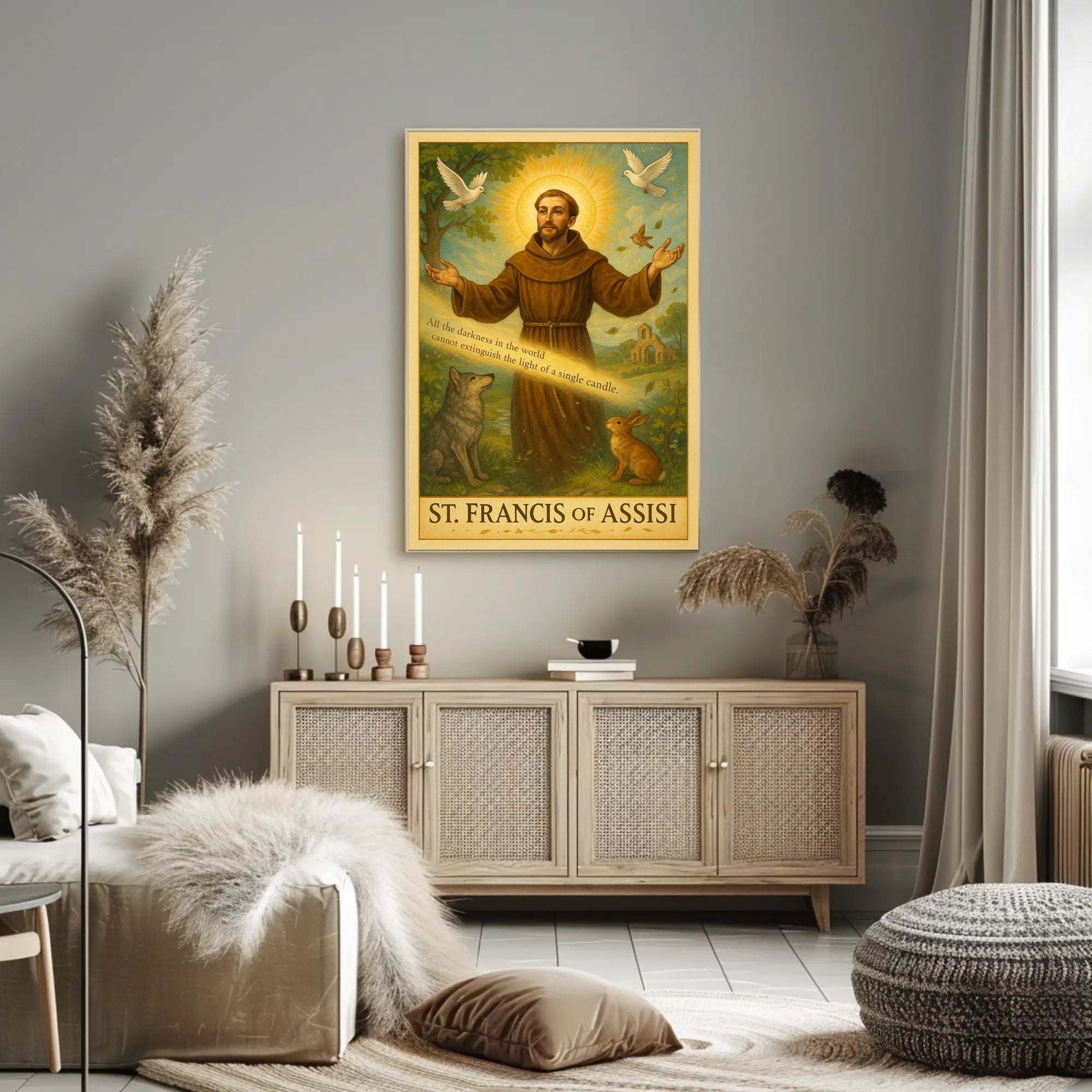 Saint Francis of Assisi Poster