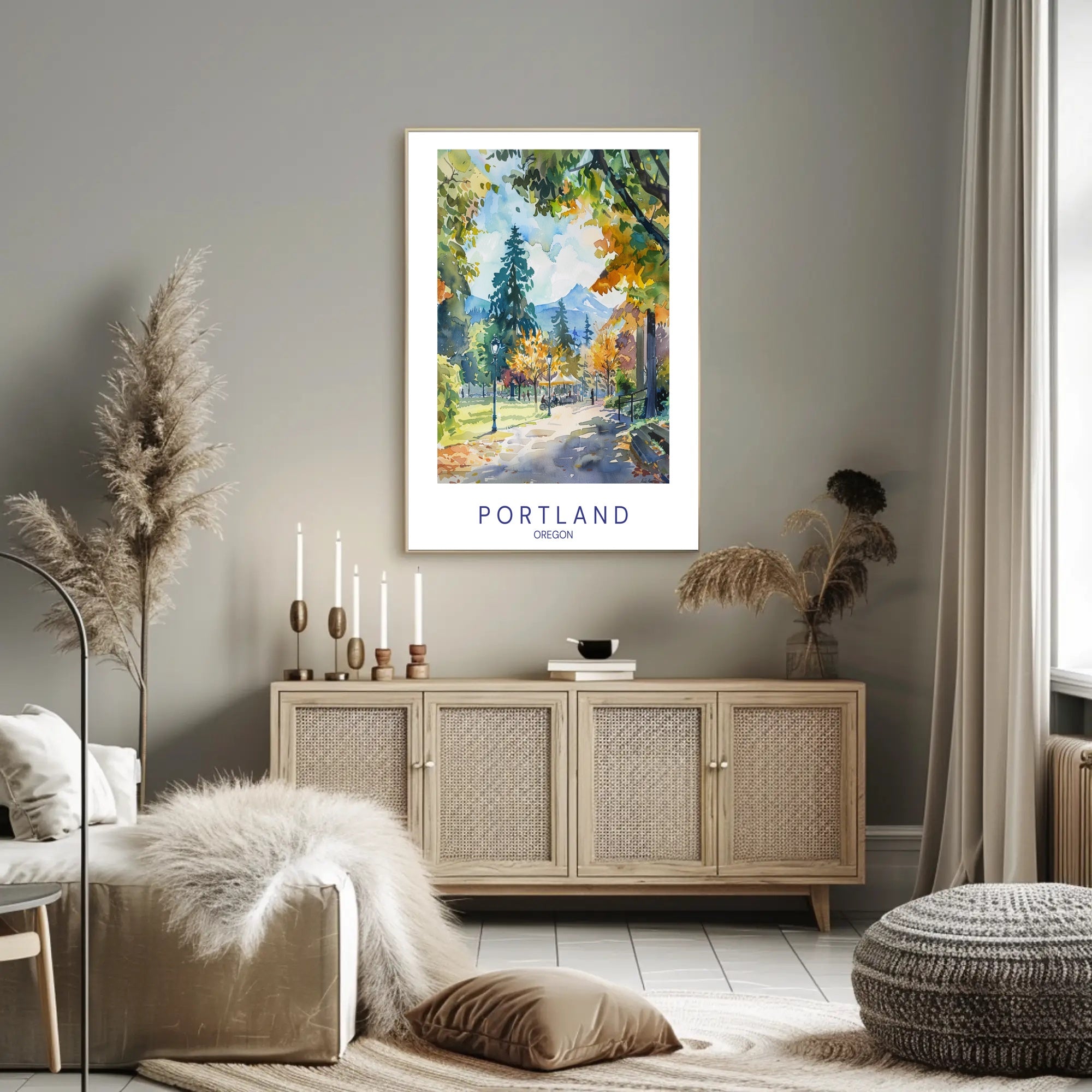 Scenic Portland Poster PosterGoat