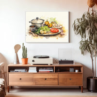 Culinary Still Life Poster