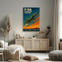 F-5A Freedom Fighter Poster PosterGoat