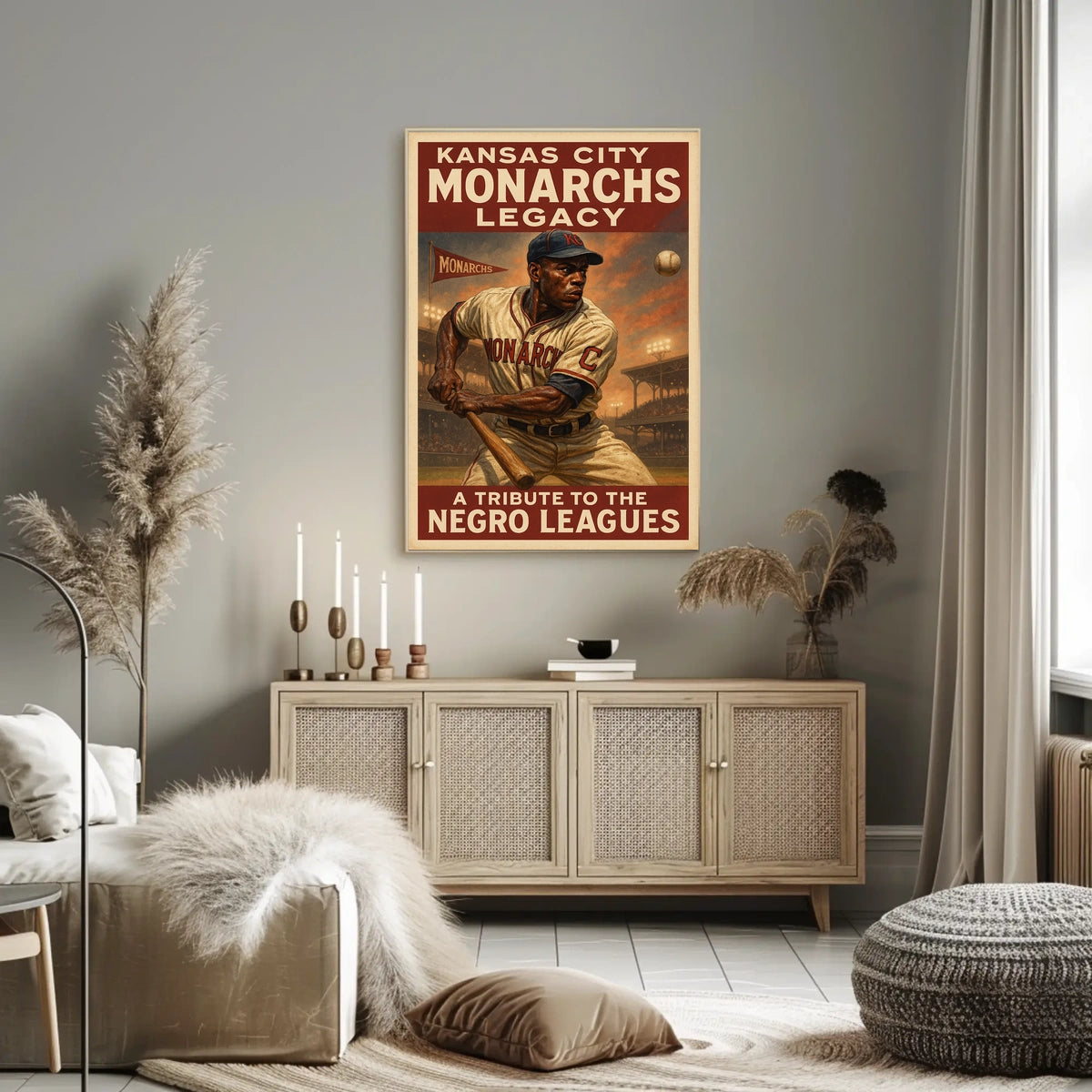 Kansas City Monarchs Legacy Poster