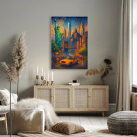 Vibrant New York Cityscape Poster