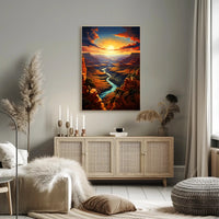 Grand Canyon Sunset Poster