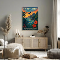Explore the Unseen Shores of American Samoa Poster