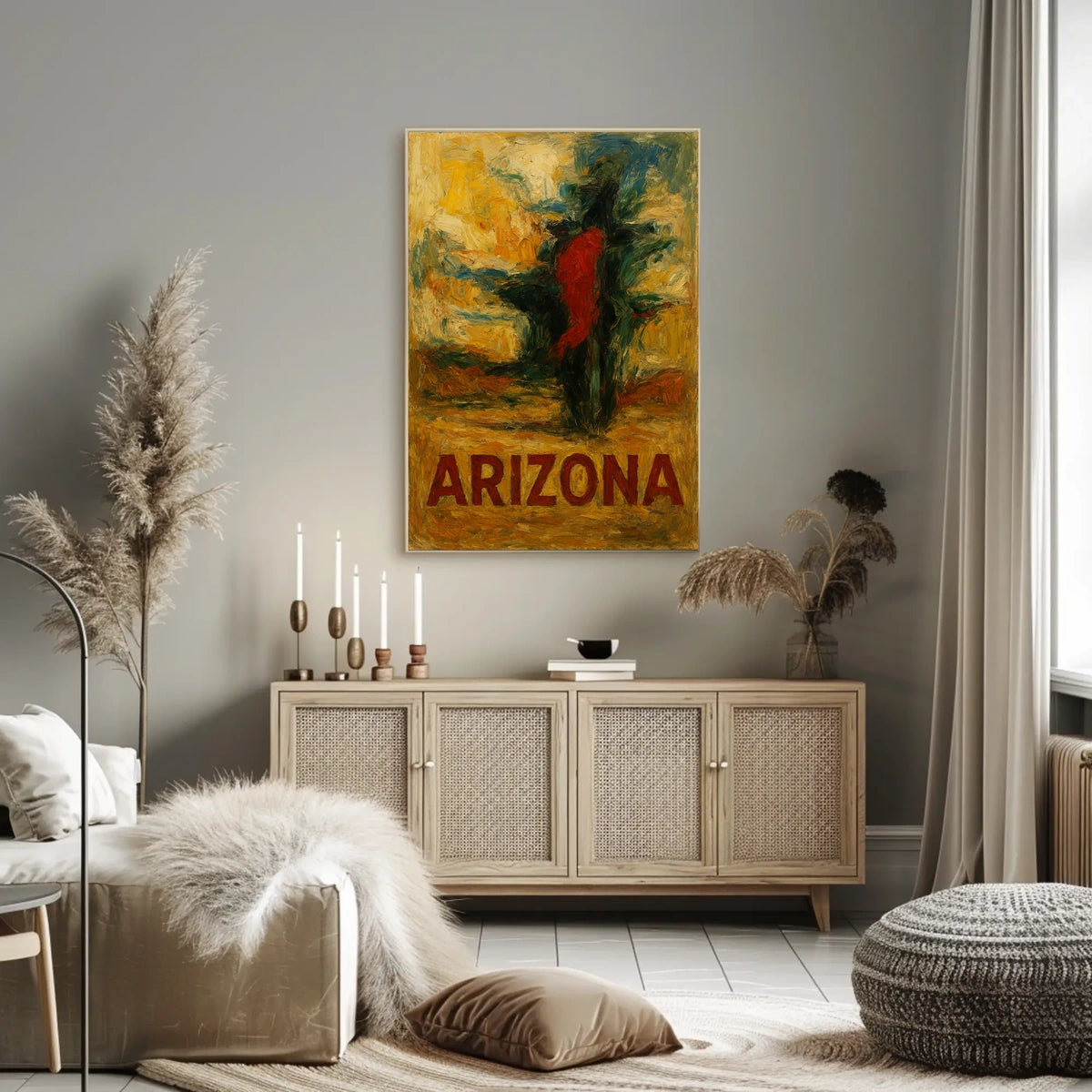 Arizona Impressionist Landscape Poster