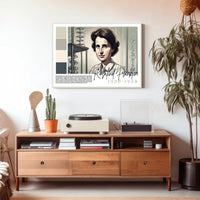 Rosalind Franklin: Pioneer of DNA Research Poster
