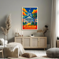 Florida State Capitol Tallahassee Poster