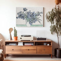 Irises in a Vase Poster