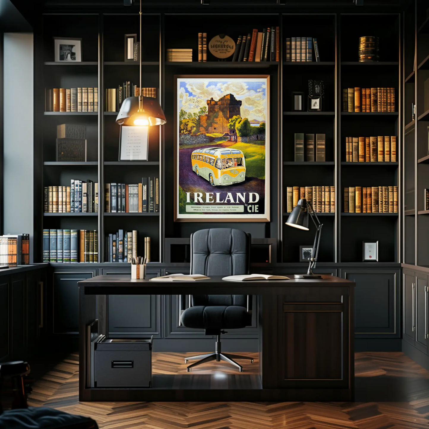 Ireland by CIE Vintage Poster