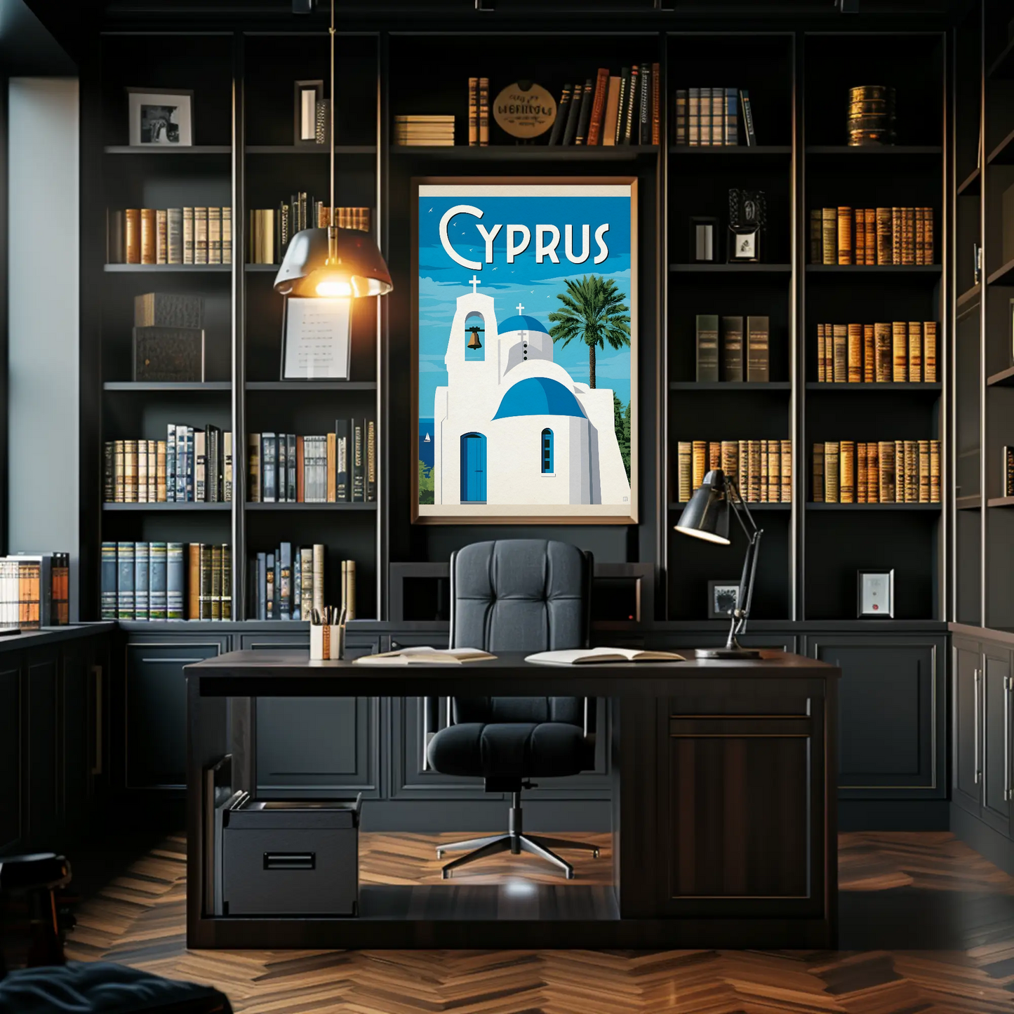 Cyprus Vintage Poster