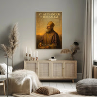 St. Alexander of Jerusalem A Beacon Through Trials Poster PosterGoat