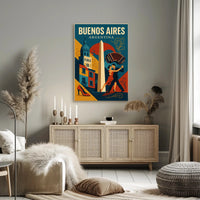 Buenos Aires  A Vibrant Cityscape Poster PosterGoat