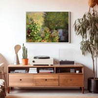 Nature's Palette A Floral and Forest Symphony Poster